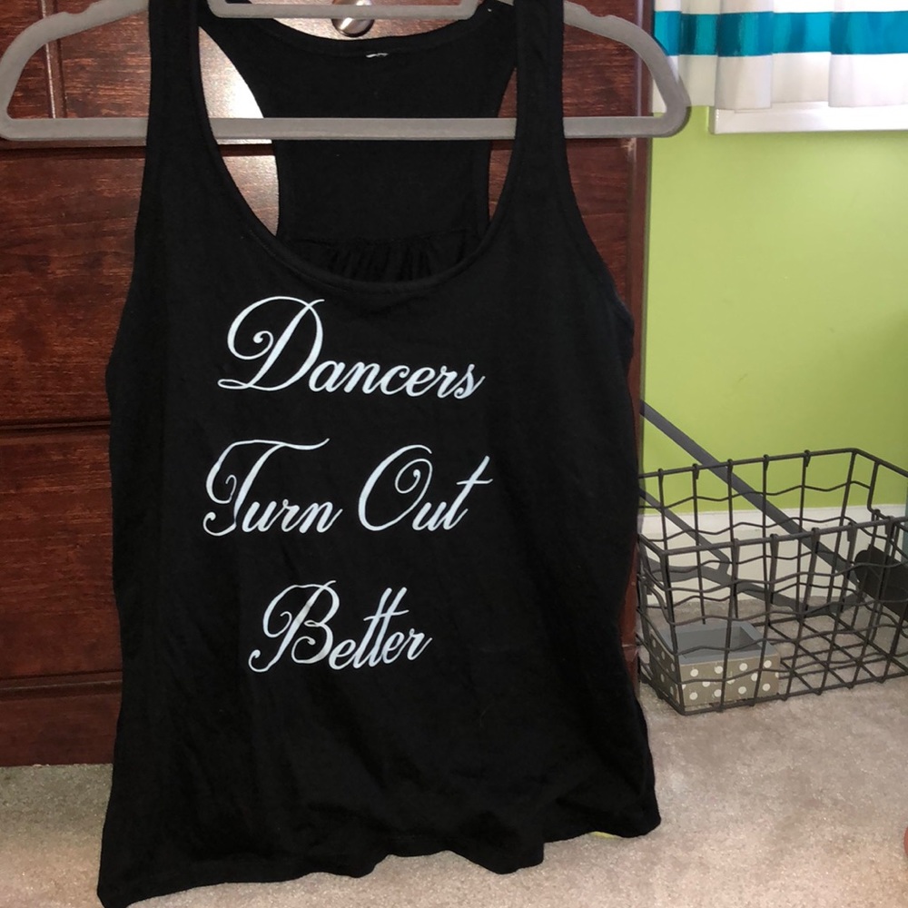 “Dancers Turn Out Better” Racerback Tank